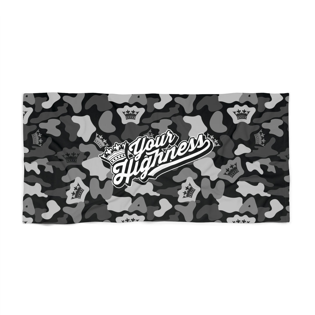 Shadow Camo Beach Towel