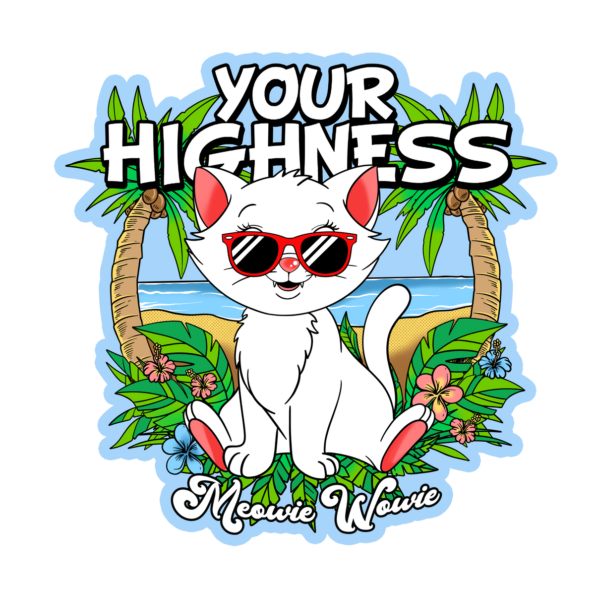 Fancy High Maintenance & Proud Waterproof Sticker – Kitty Meow HQ