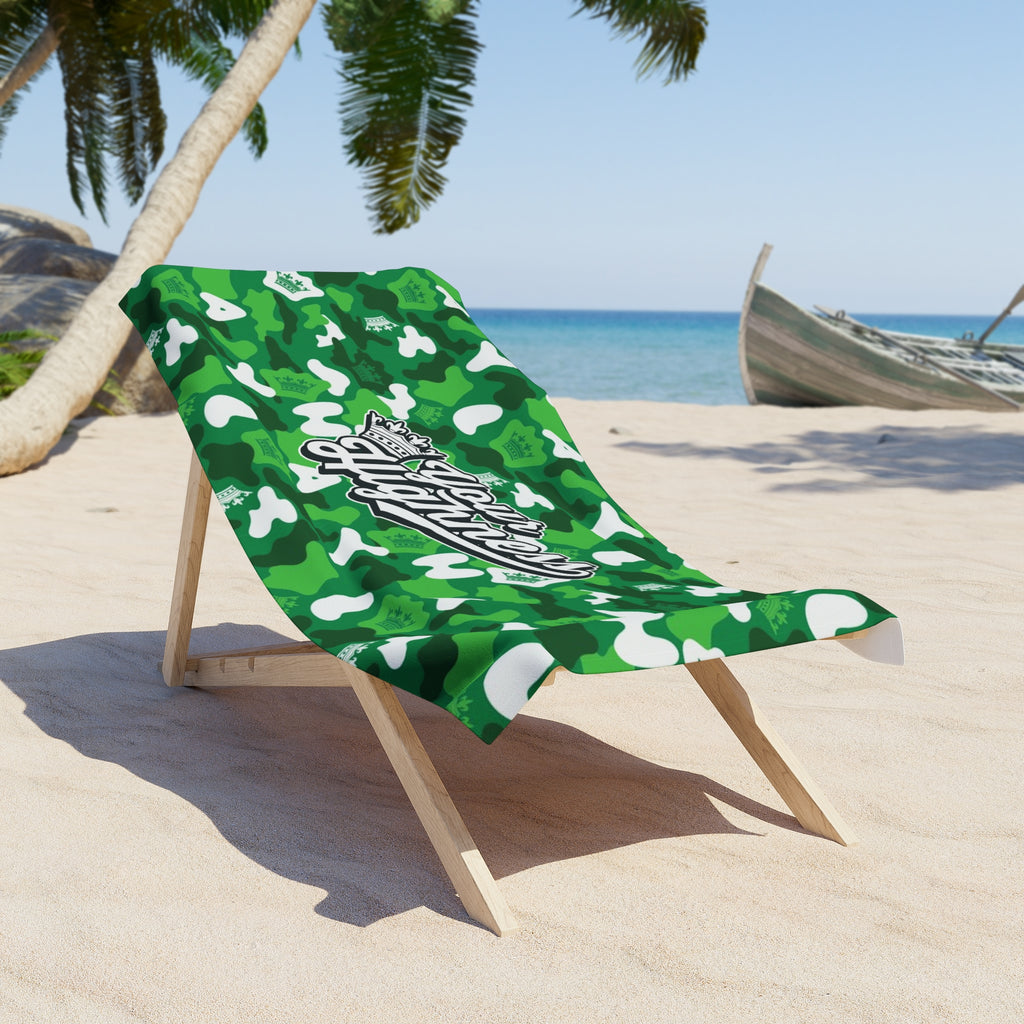 Celtics Camo Beach Towel