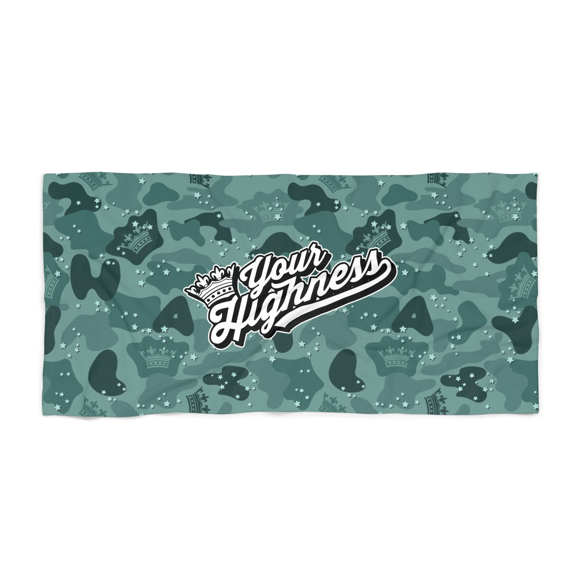Ocean Camo Beach Towel