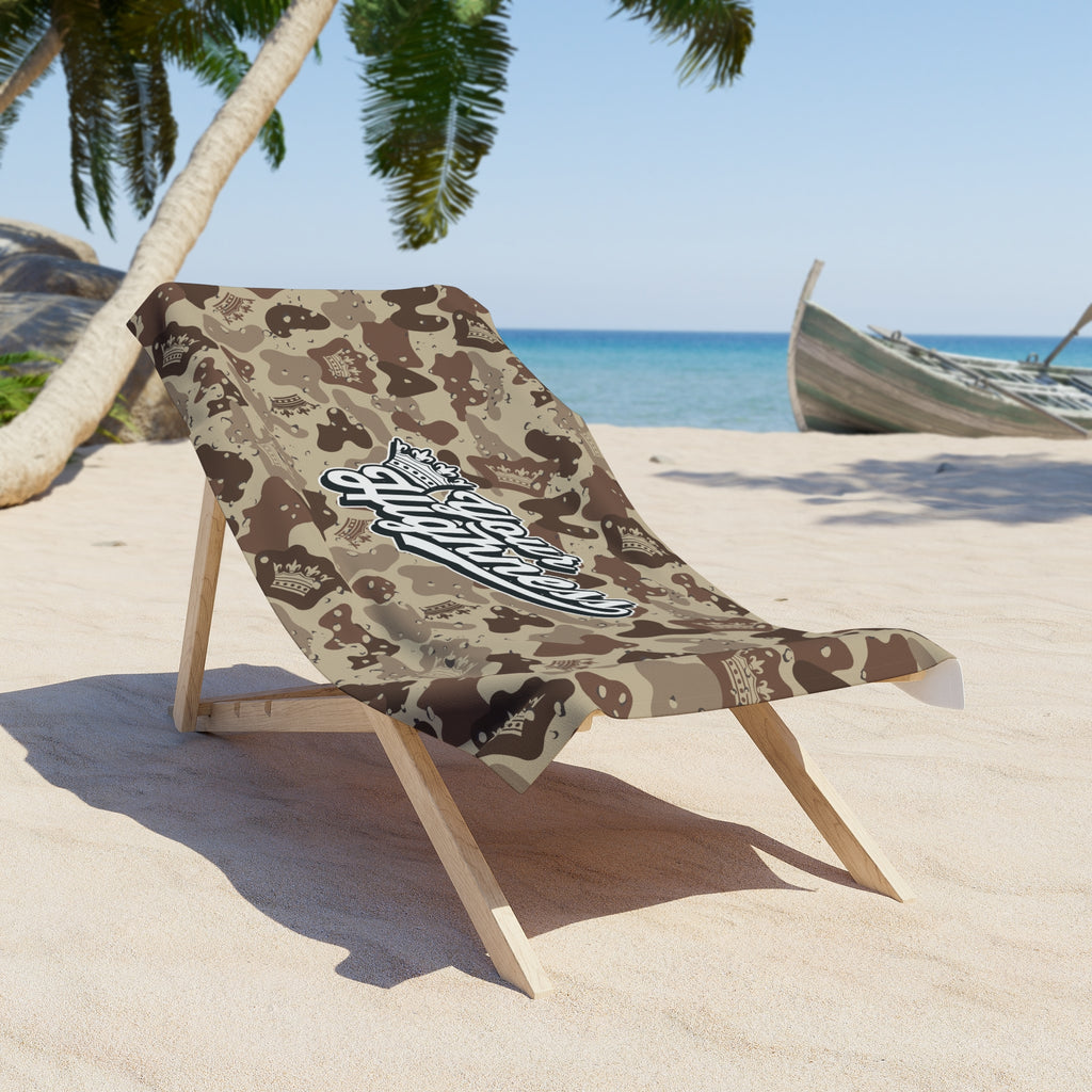 Desert Camo Beach Towel