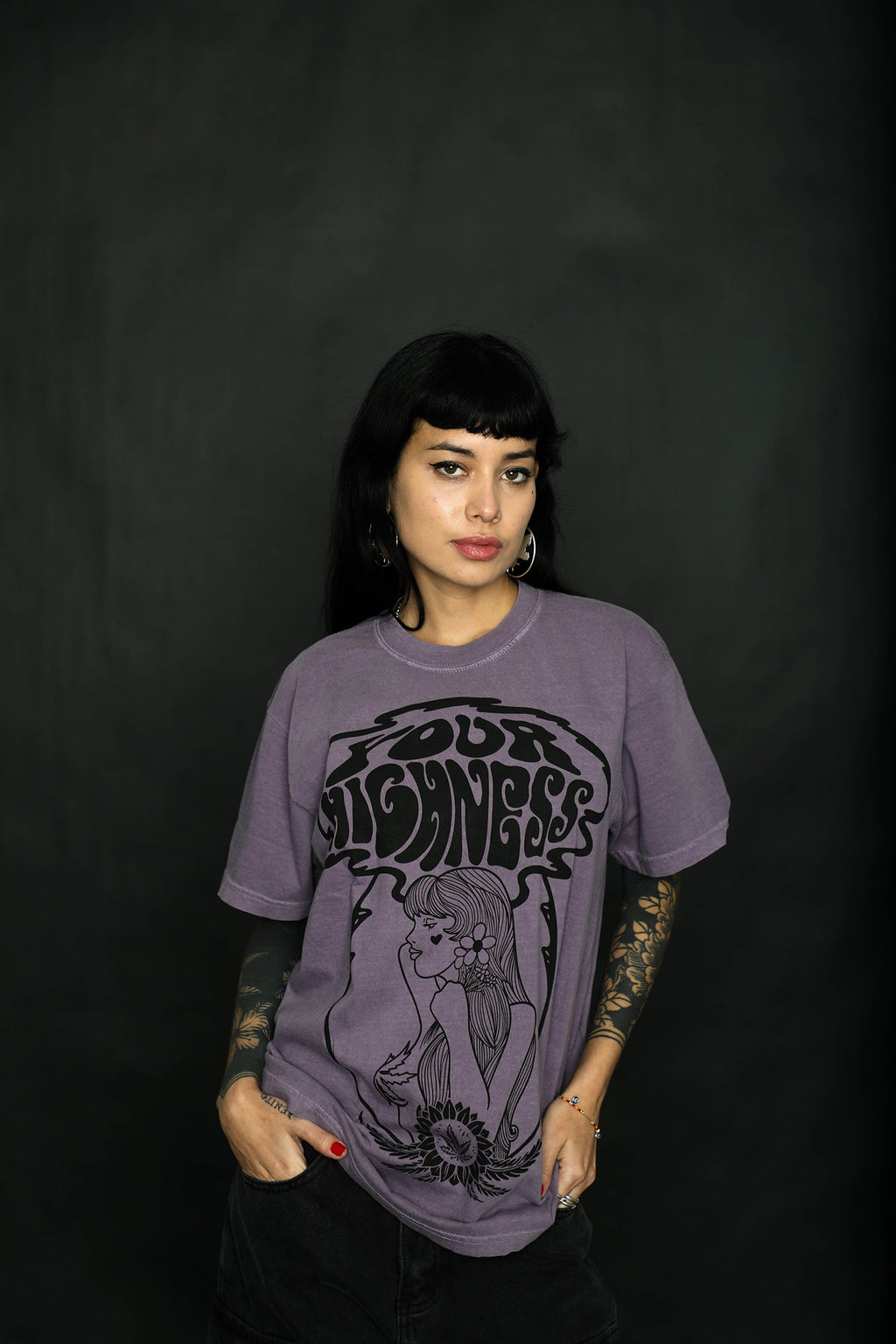Siren Tee Purple