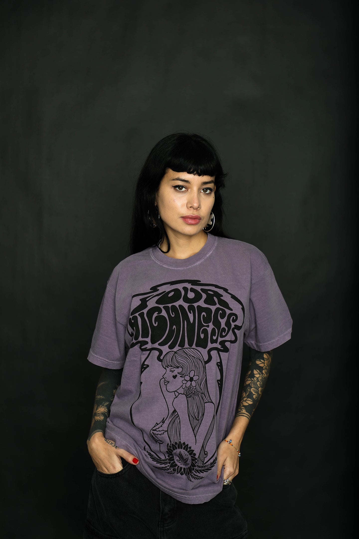 Siren Tee Purple