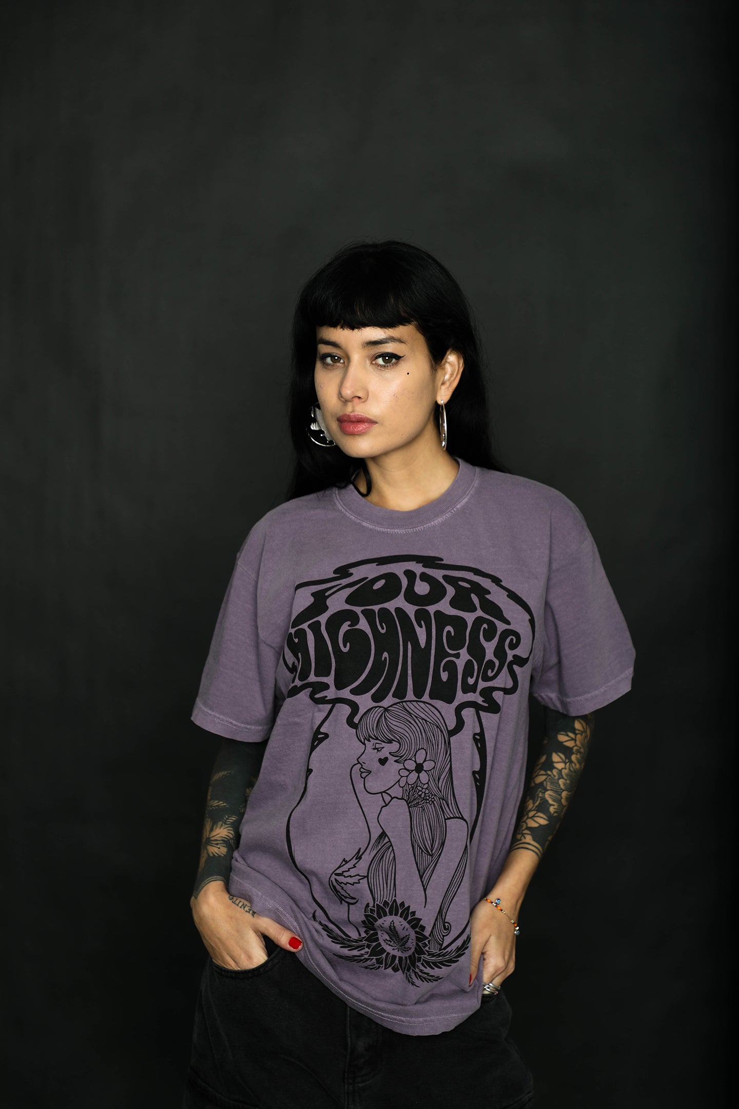 Siren Tee Purple