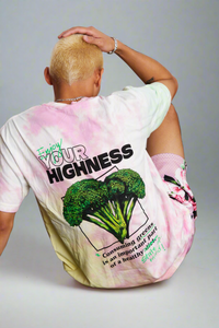 Broccoli Blotch Dye Tee