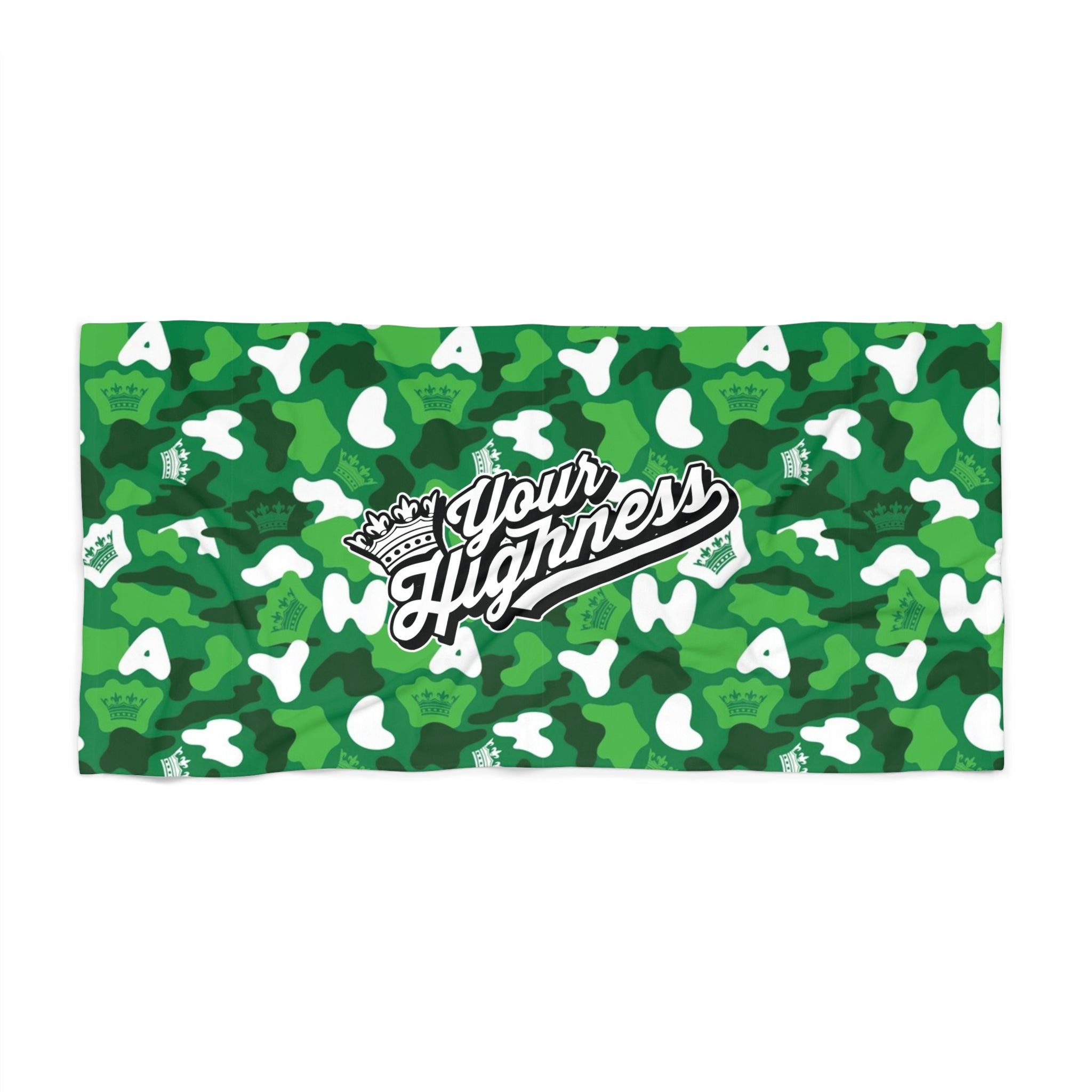Celtics Camo Beach Towel