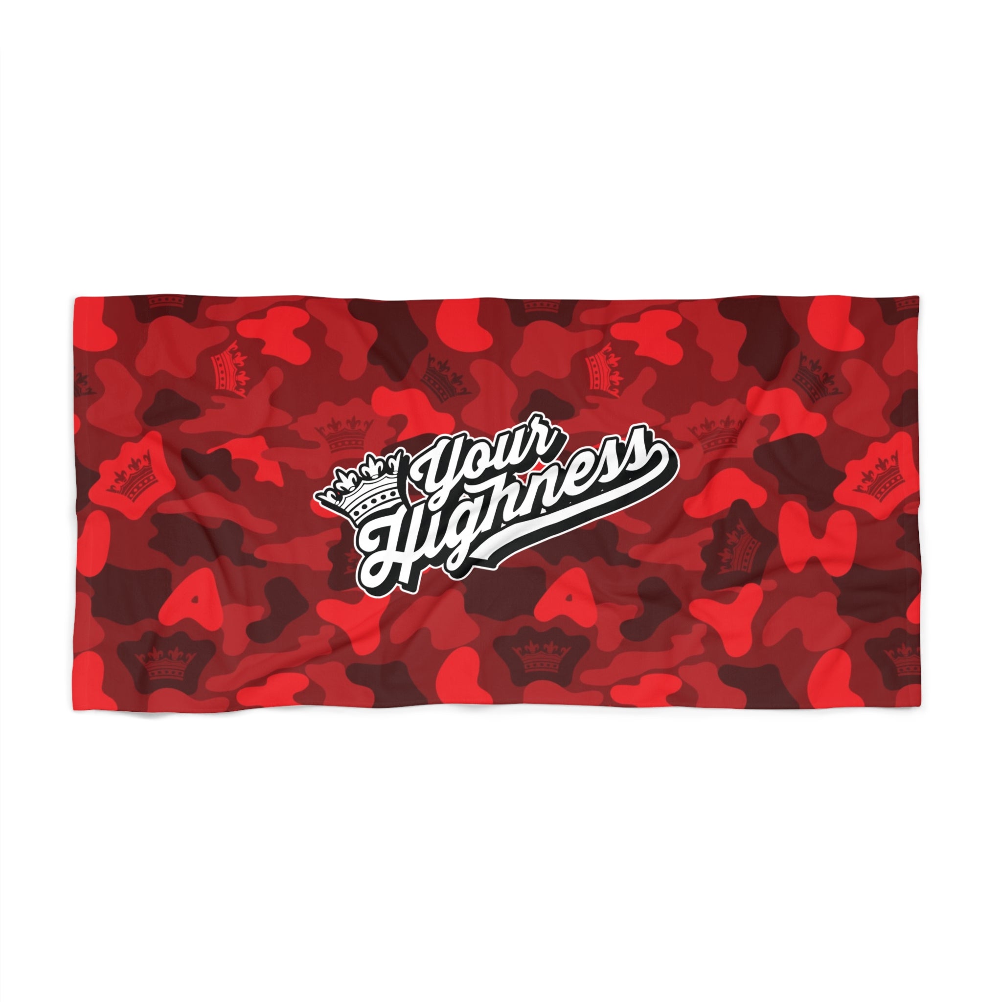 Shady Camo Beach Towel