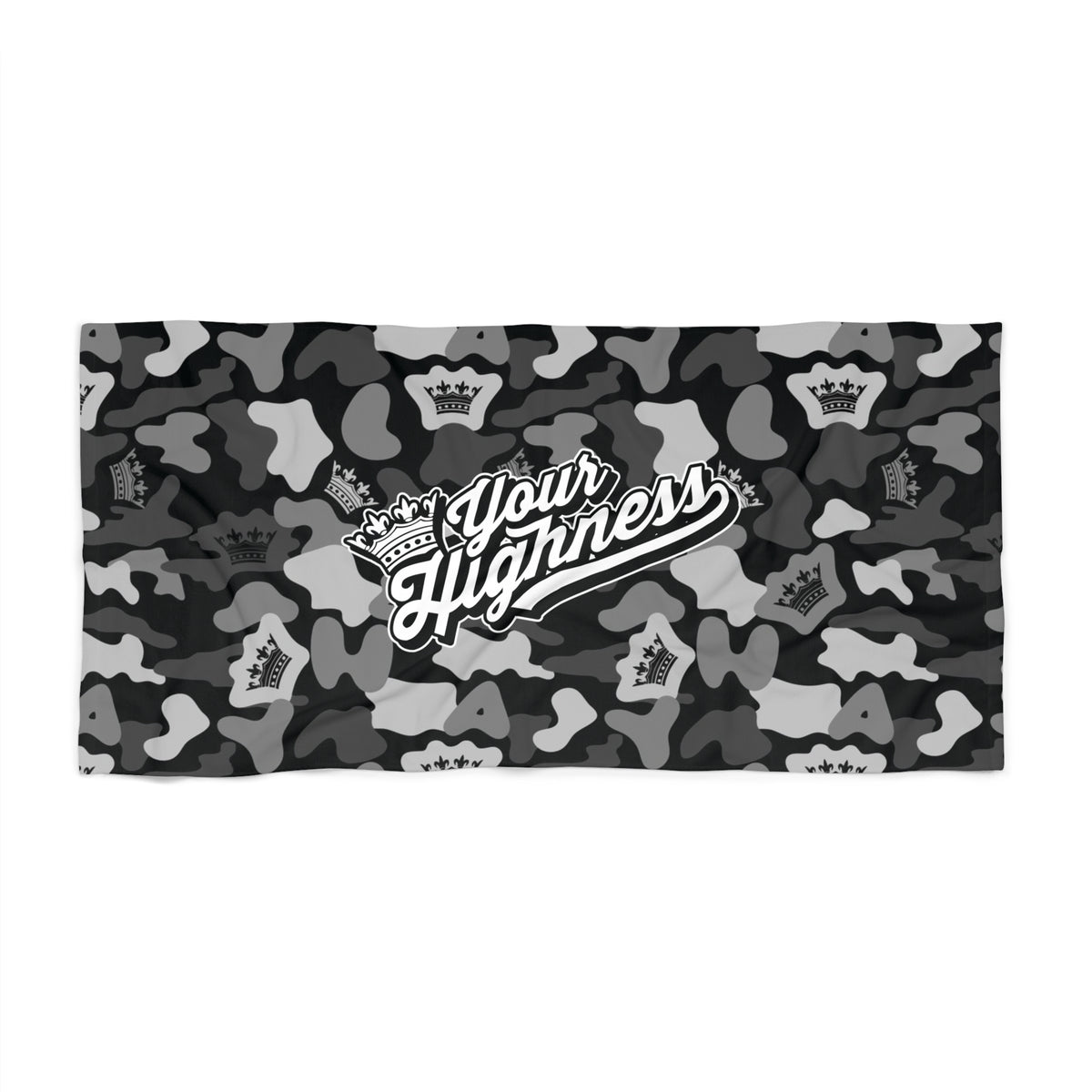 Shadow Camo Beach Towel