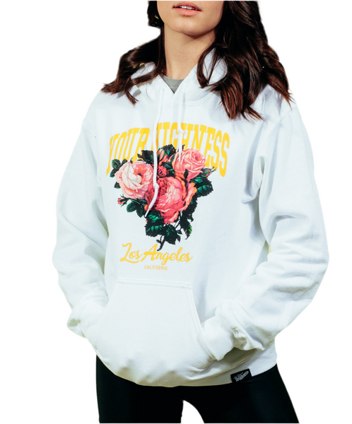 Blooming Hoodie White