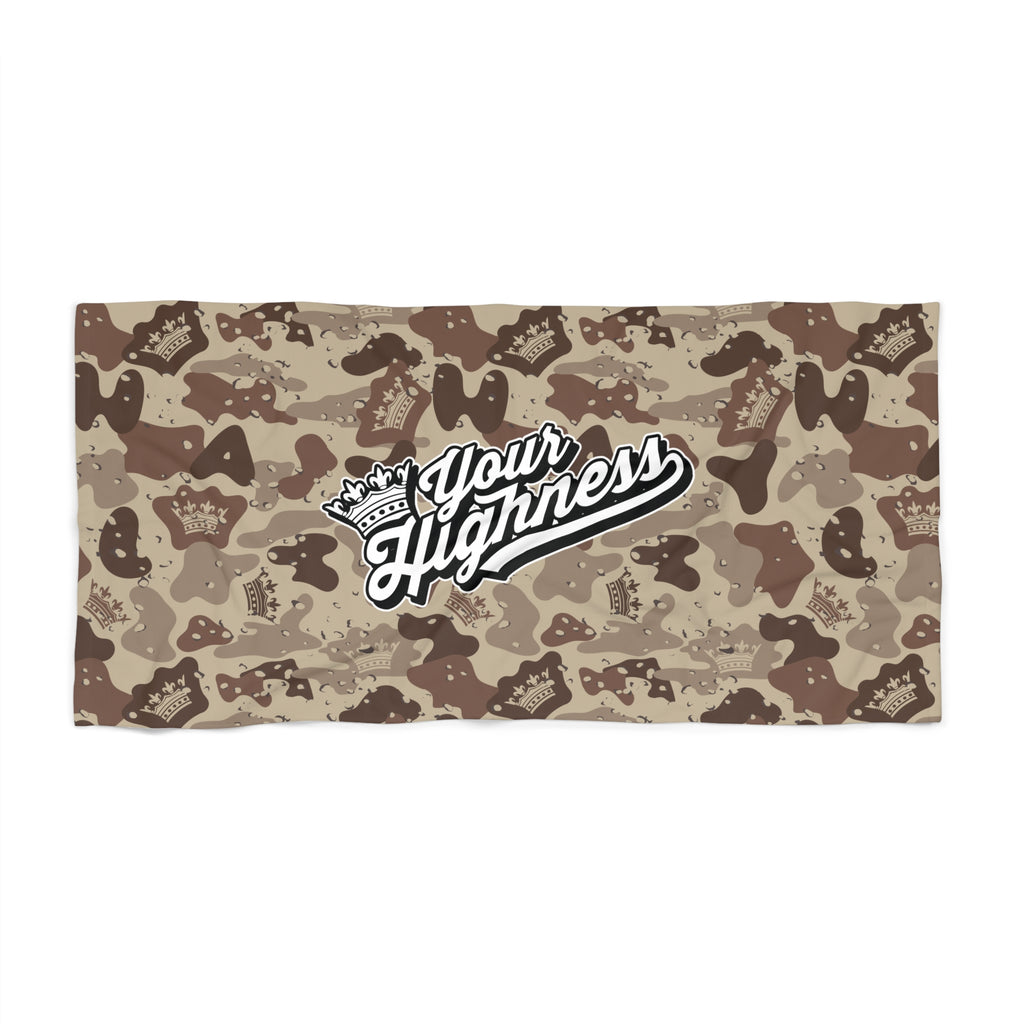 Desert Camo Beach Towel