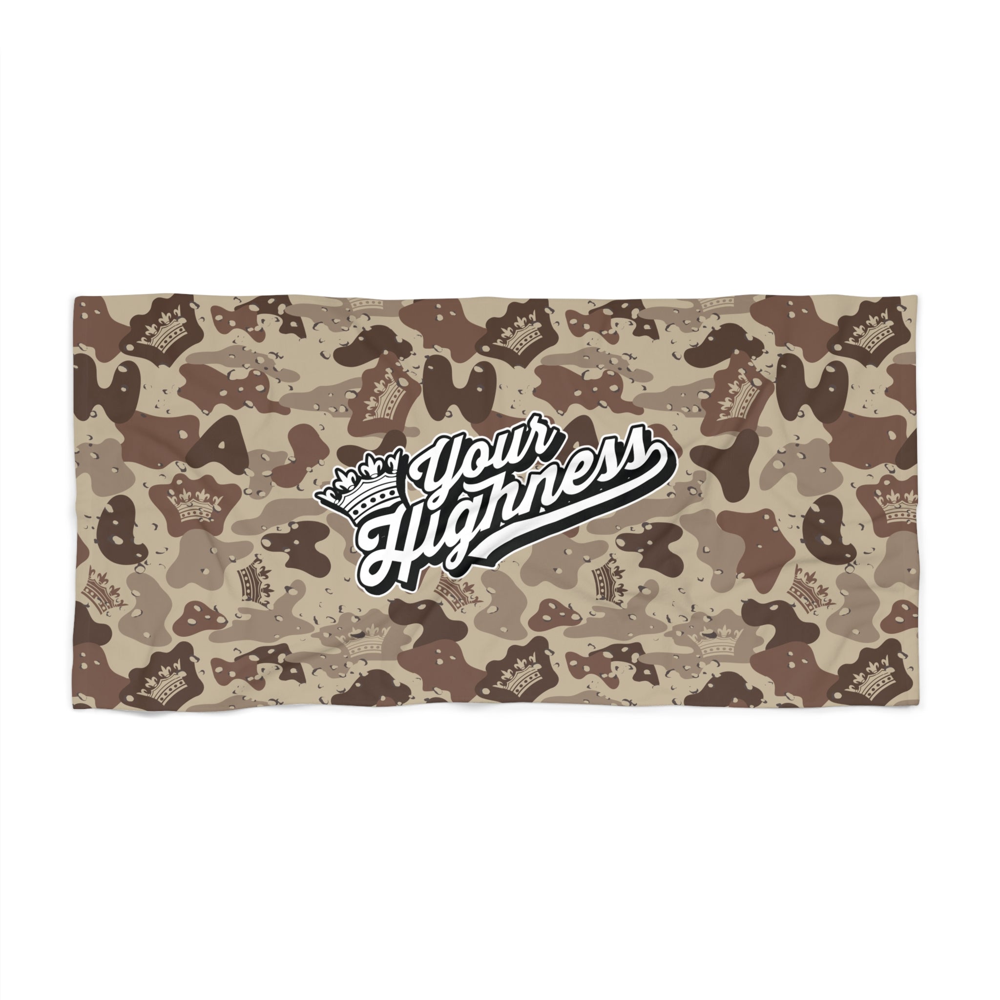 Desert Camo Beach Towel