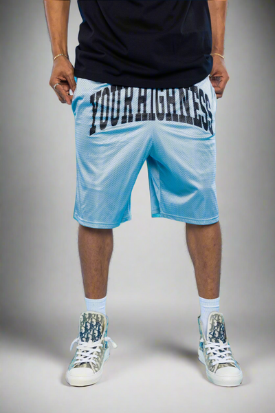 Graduate Logo Mesh Shorts Grey