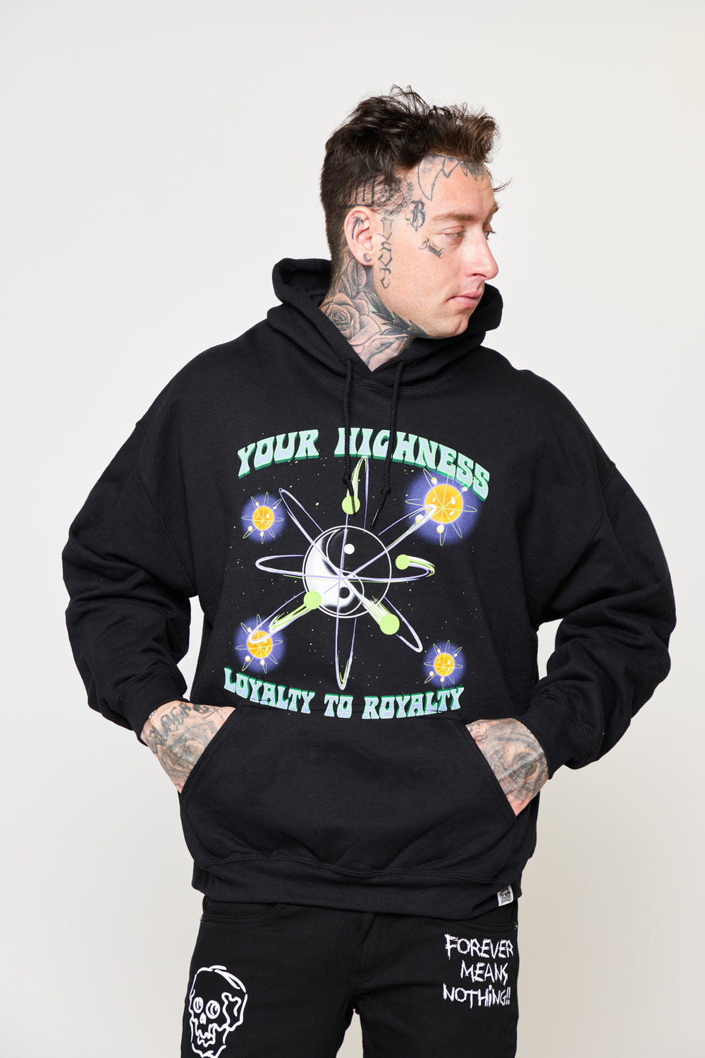 Space Cadet Hoodie Black