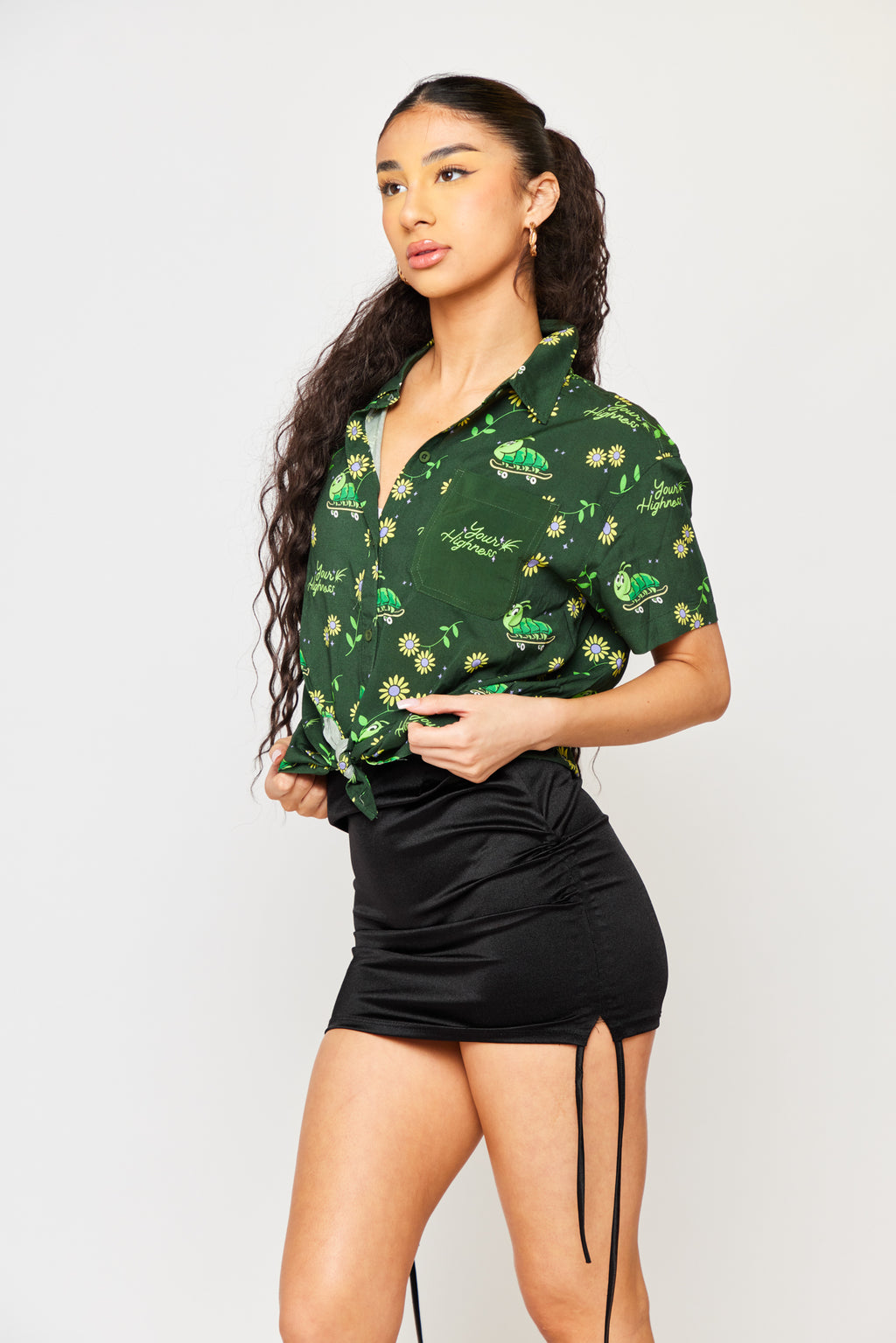 Caterpillar Woven Button-Up Shirt