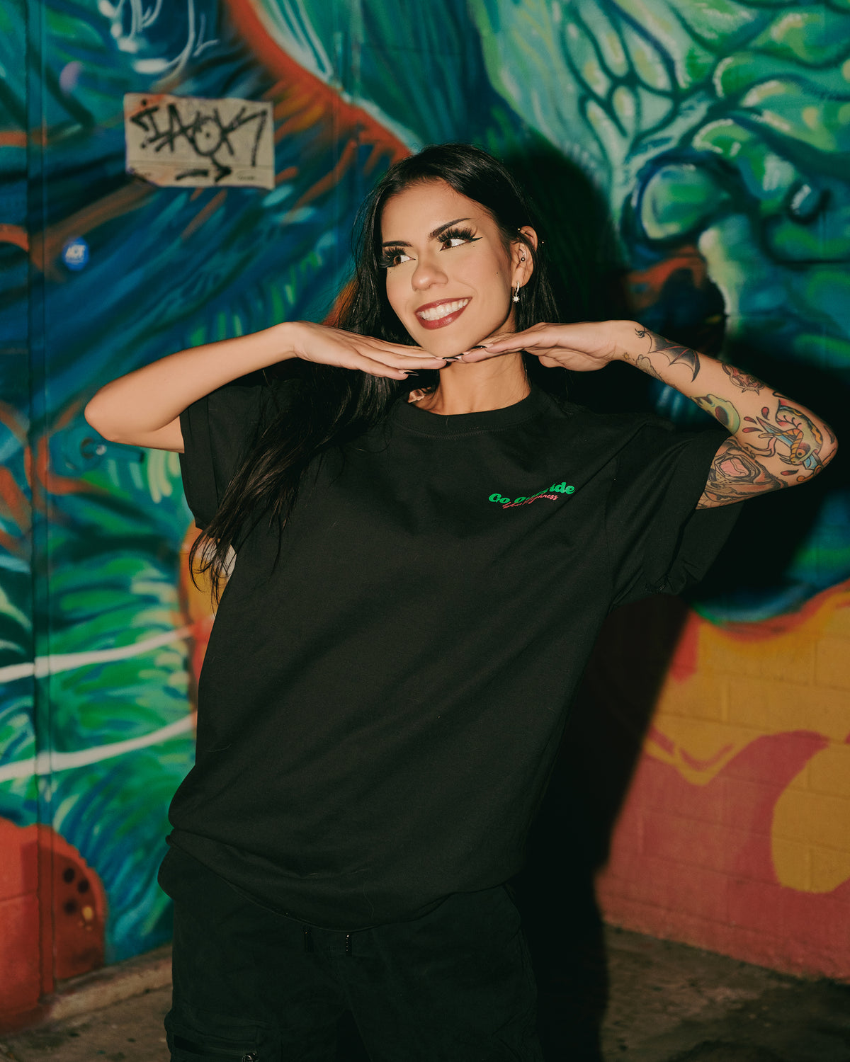 Nature's Throne Black Tee