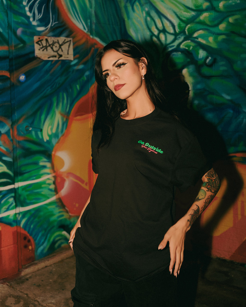 Nature's Throne Black Tee