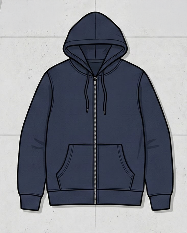 Full Zip up Hoodie
