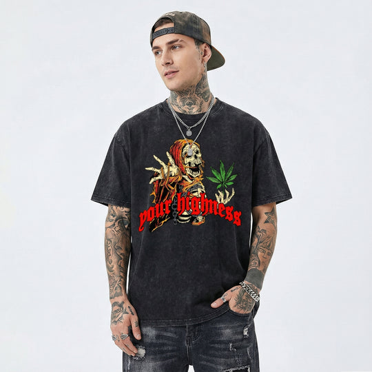 Last Chance Snow Wash Oversized Tee