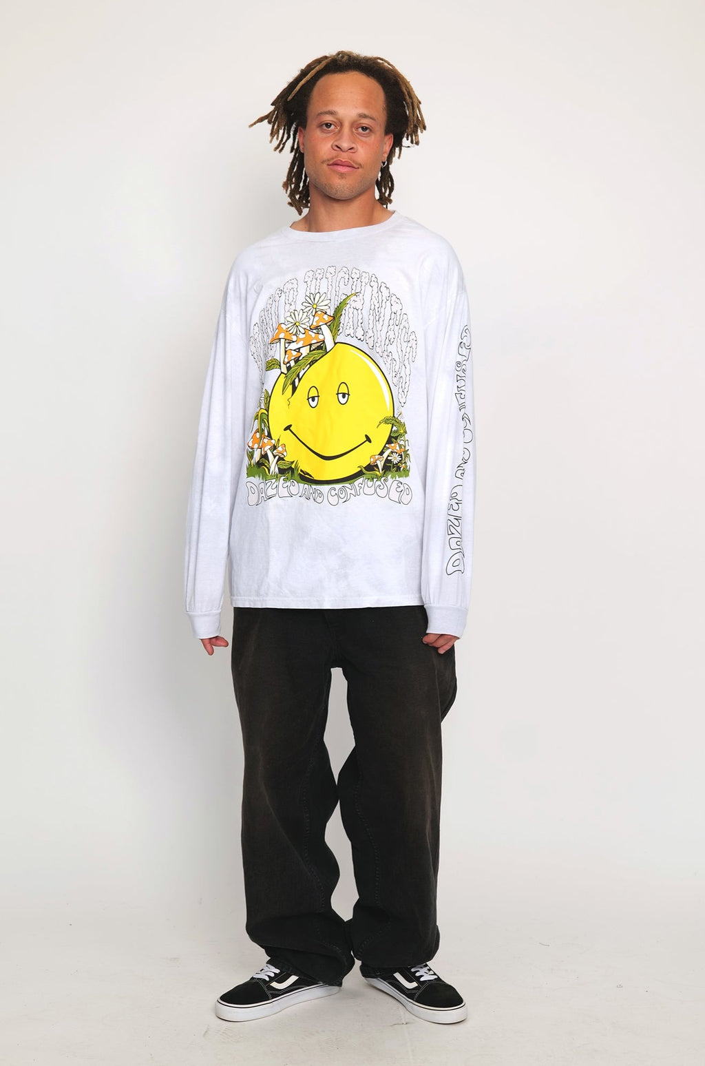 Dazed and Blazed L/S Grey