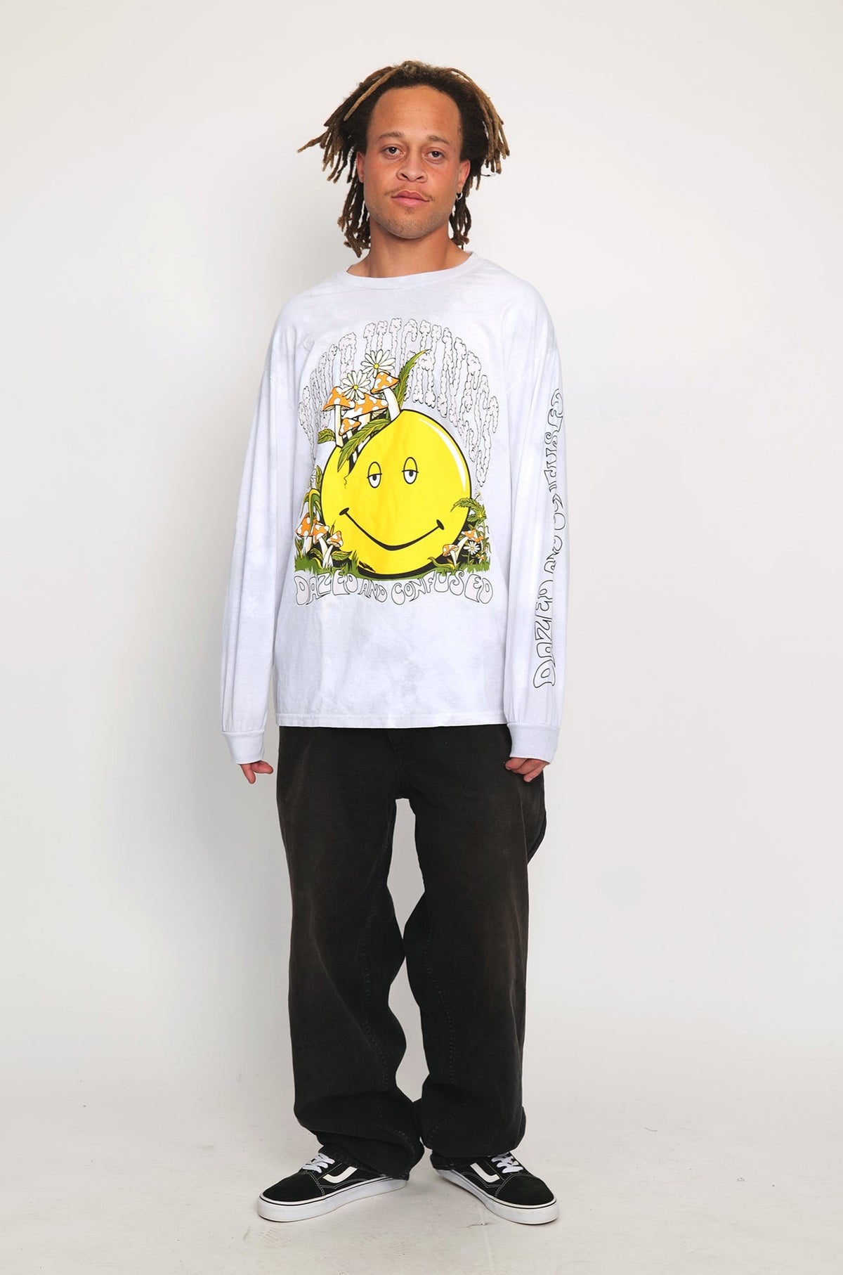 Dazed and Blazed L/S Grey