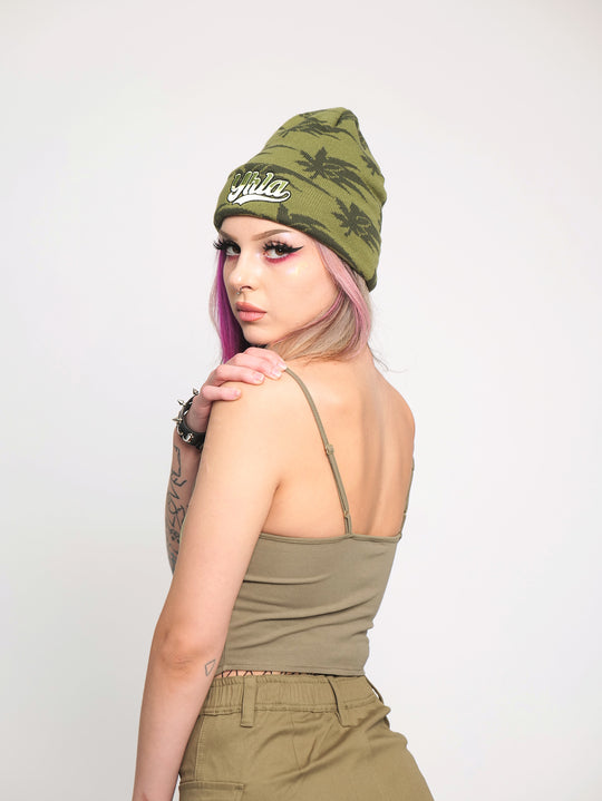 Bolt Beanie Green