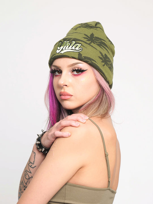 Bolt Beanie Green