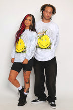 Dazed and Blazed L/S Grey, alternate view 2