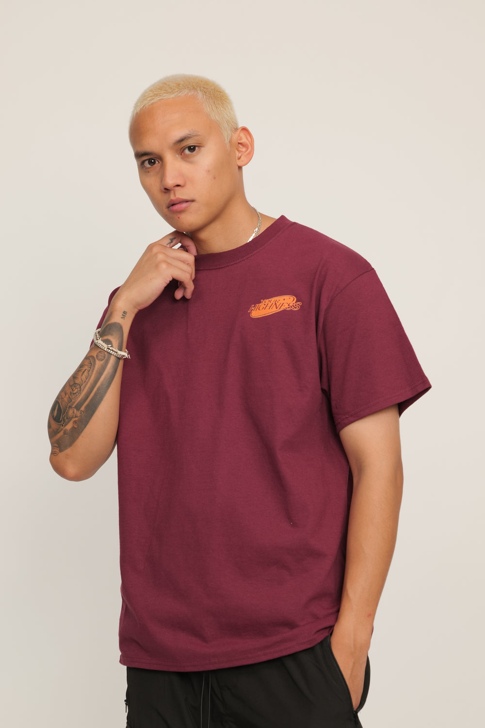 Dance Off Tee Maroon