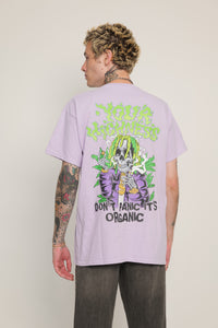 Deadly Smoke Tee Lavender