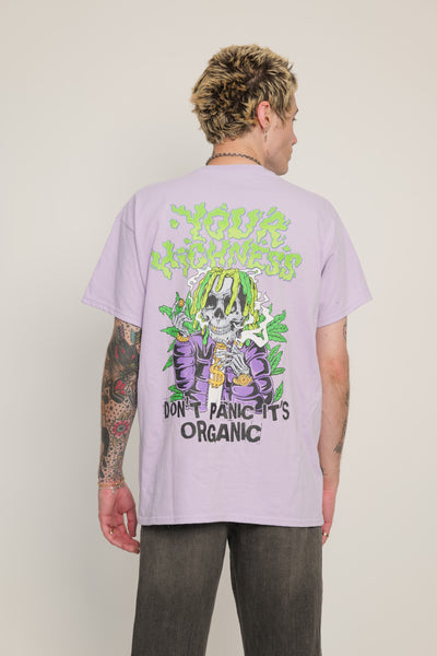 Deadly Smoke Tee Lavender