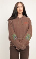 The Widow Hoodie Brown, alternate view 2