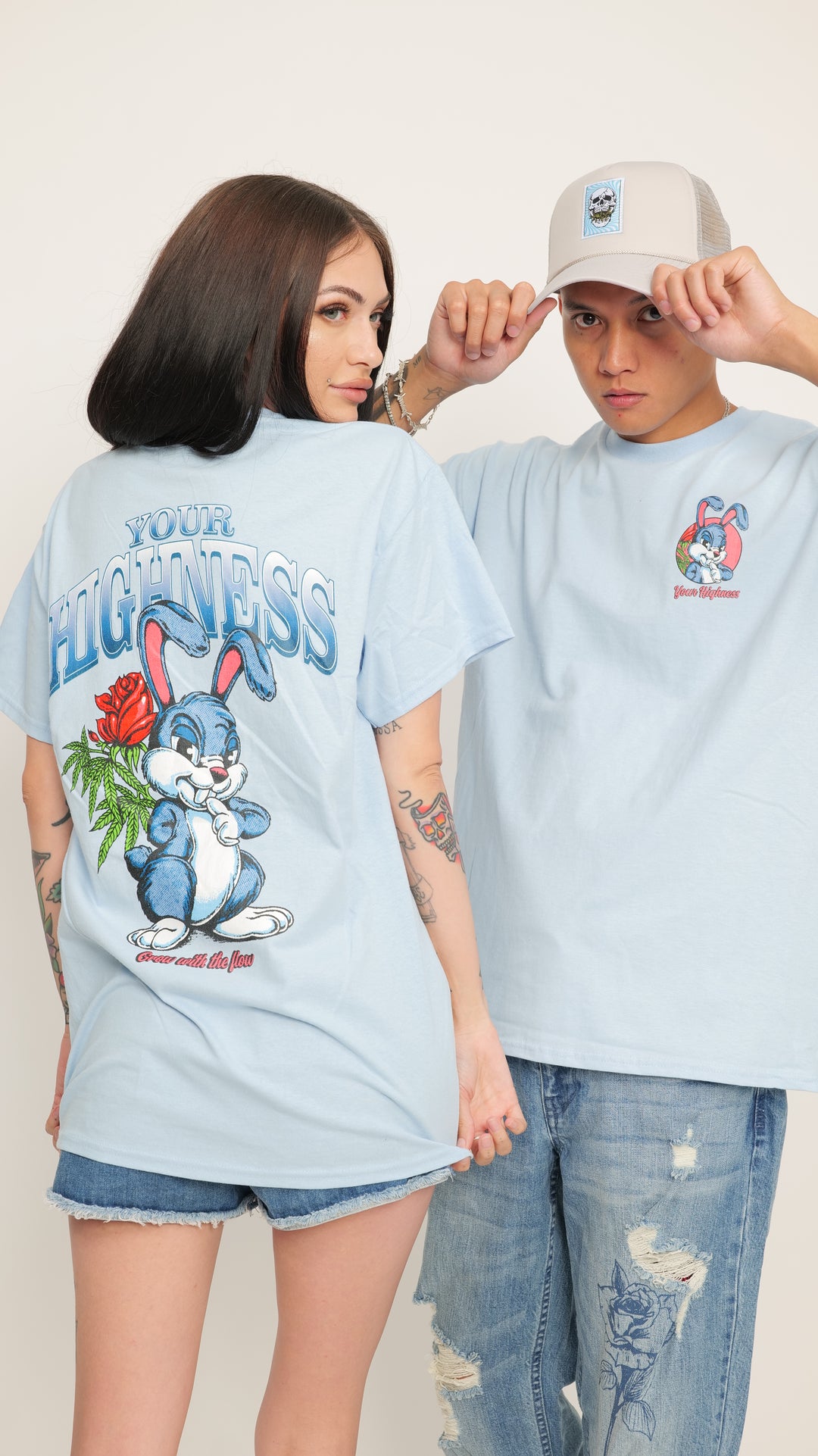 Hops Tee Blue