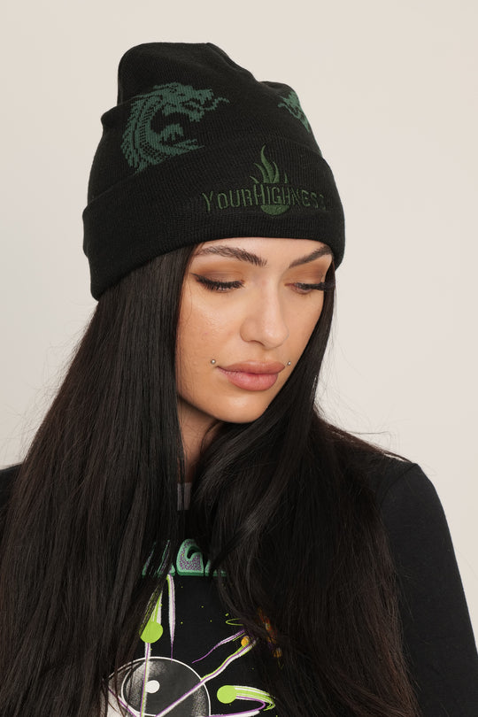 Dragon Breath Beanie Black