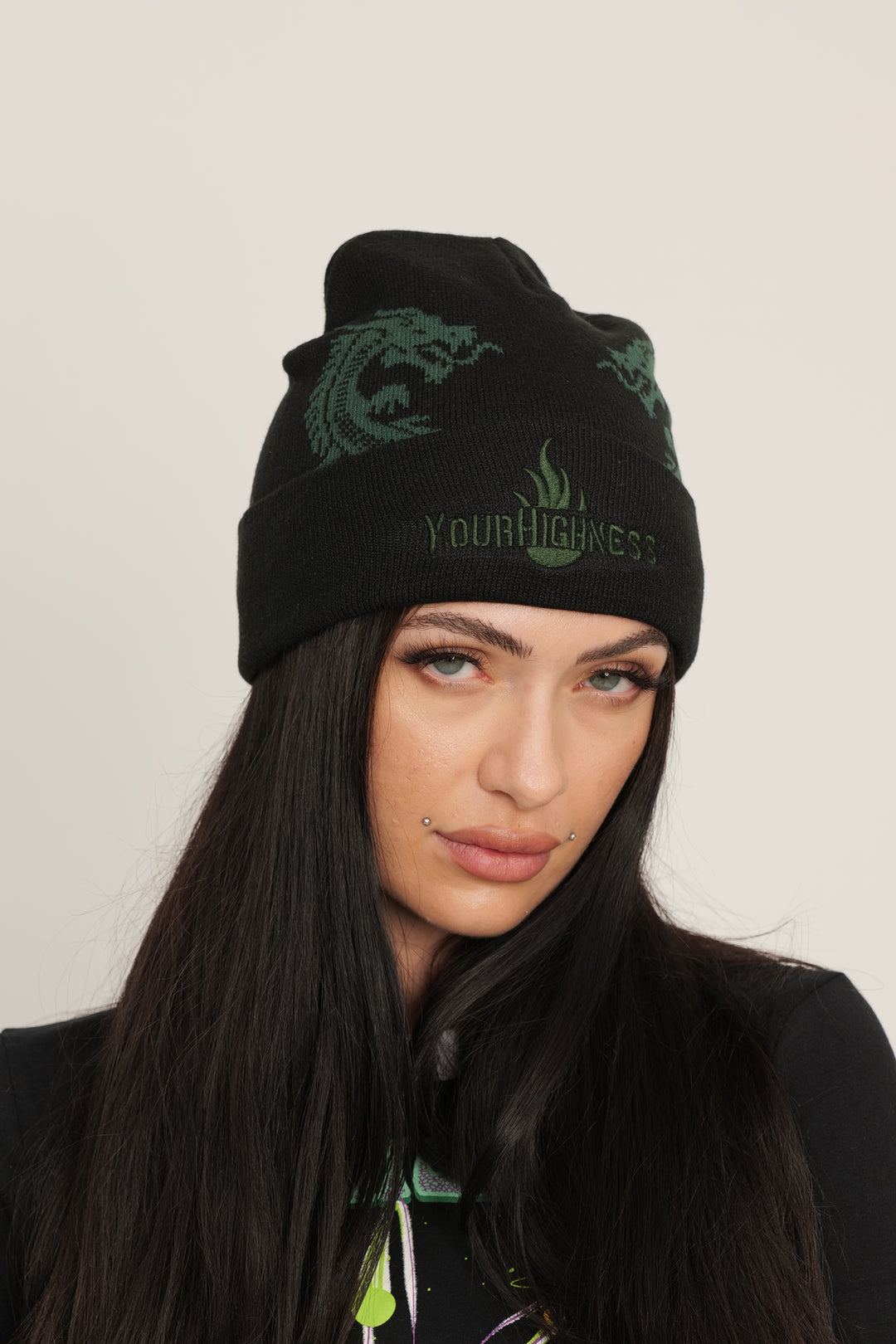 Dragon Breath Beanie Black