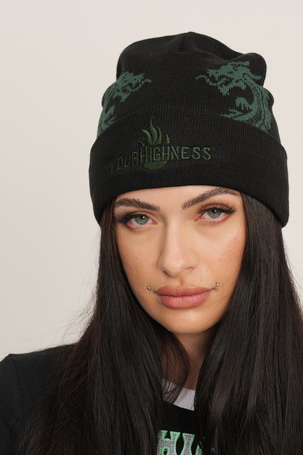 Dragon Breath Beanie Black