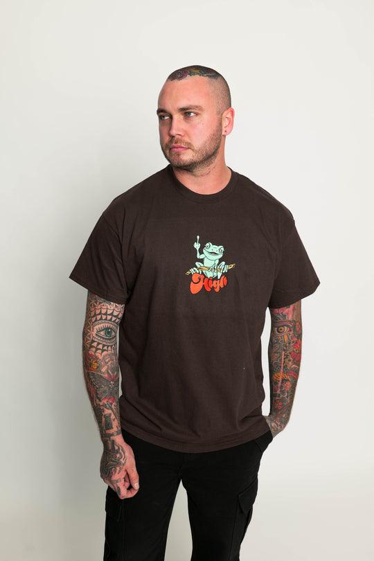 Happy Toad S/S Tee Brown