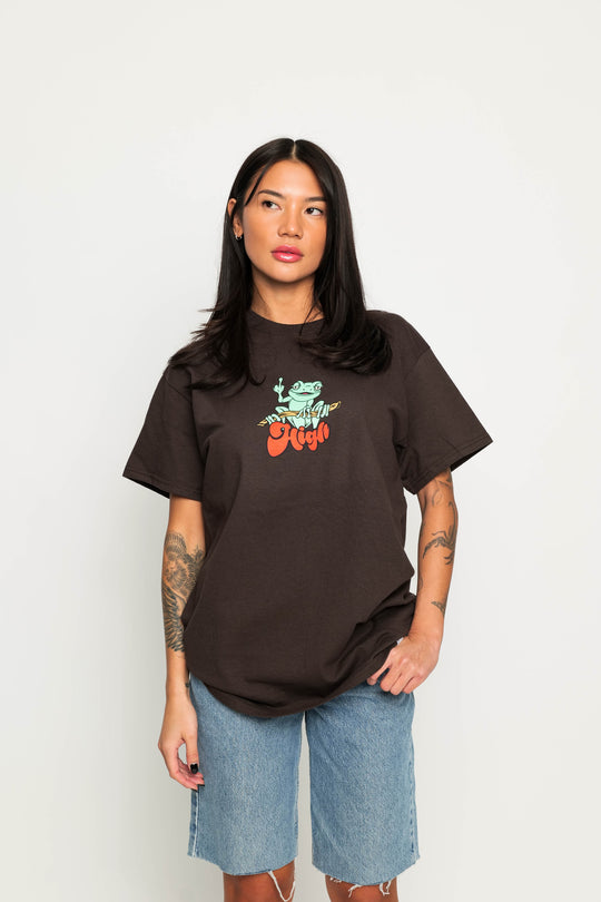 Happy Toad S/S Tee Brown