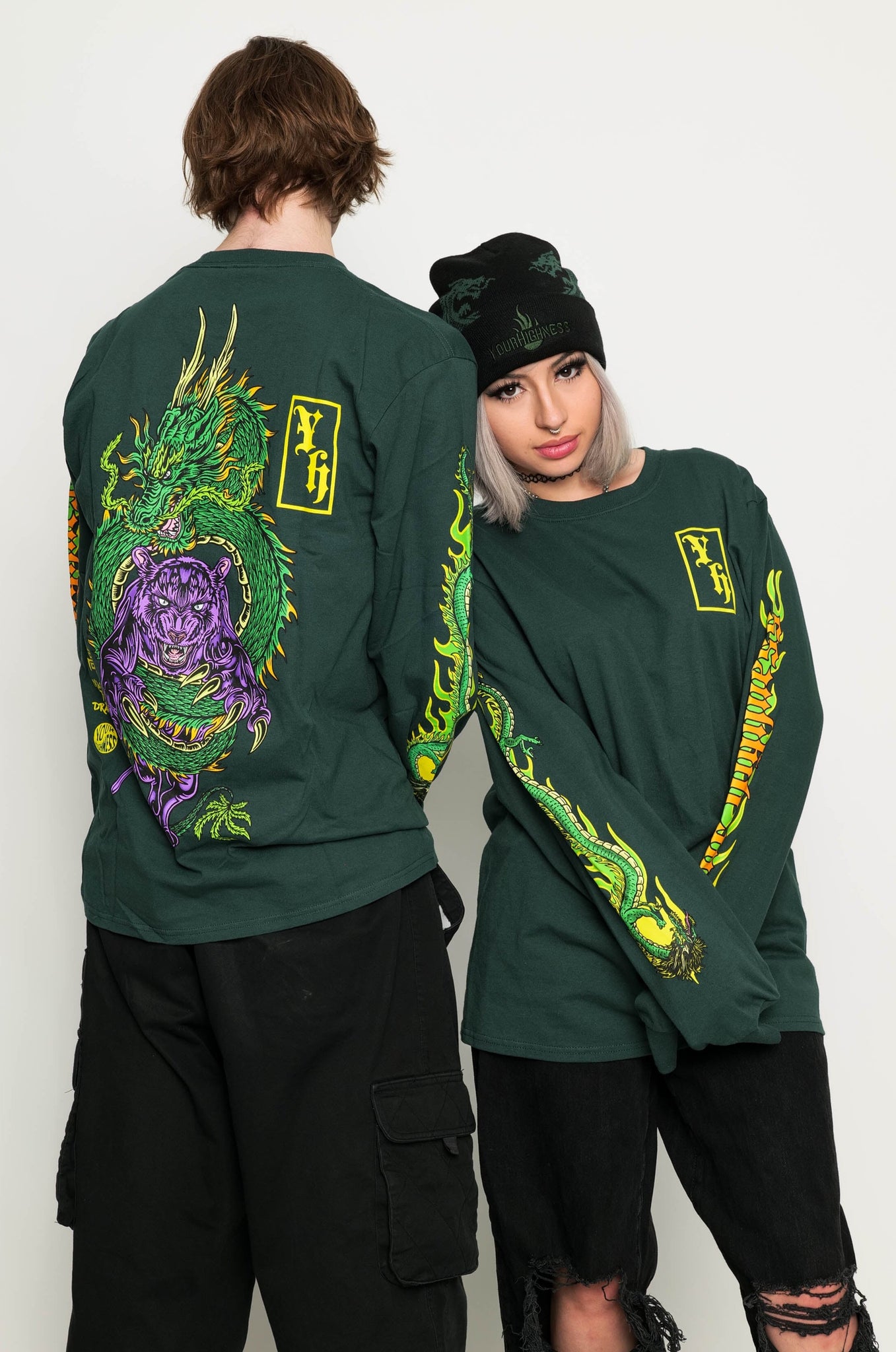 Dragon Chaser L/S Green