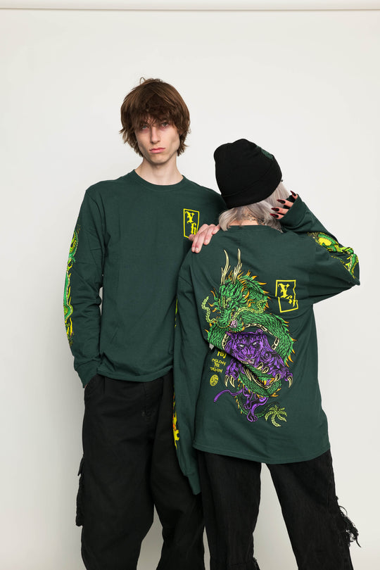 Dragon Chaser L/S Green