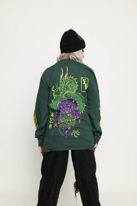 Dragon Chaser L/S Green