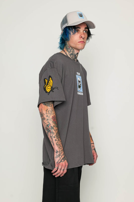 Healing Process Tee Grey