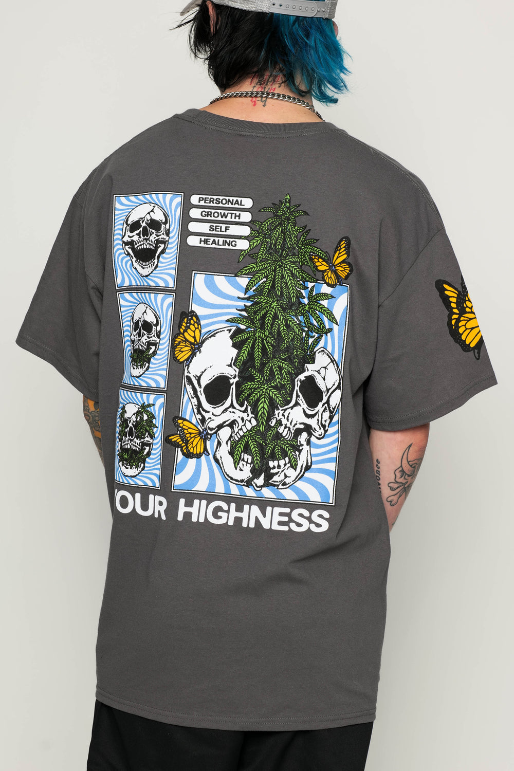 Healing Process Tee Grey