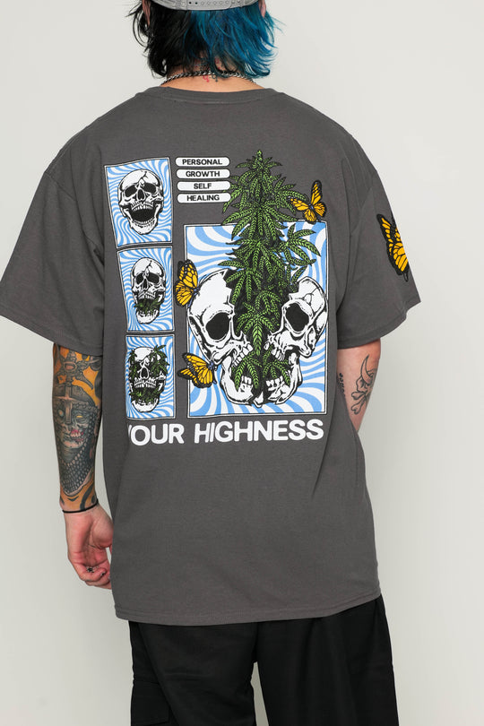 Healing Process Tee Grey