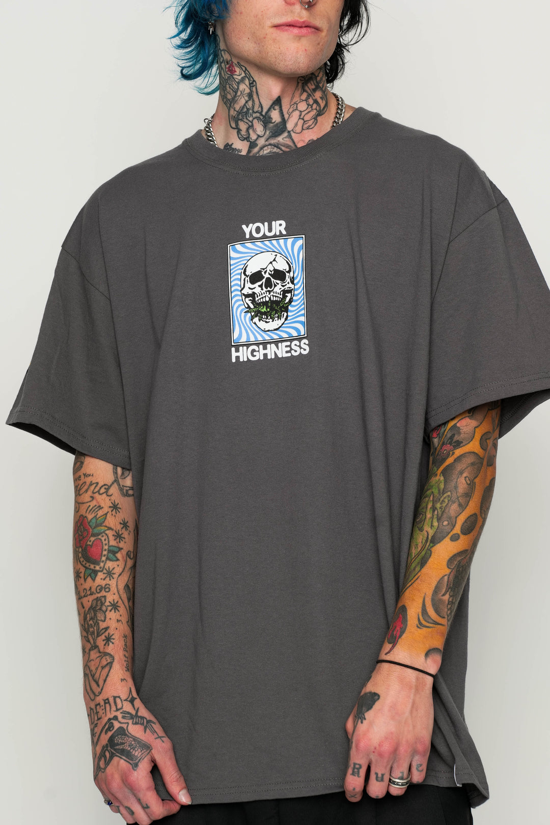 Healing Process Tee Grey