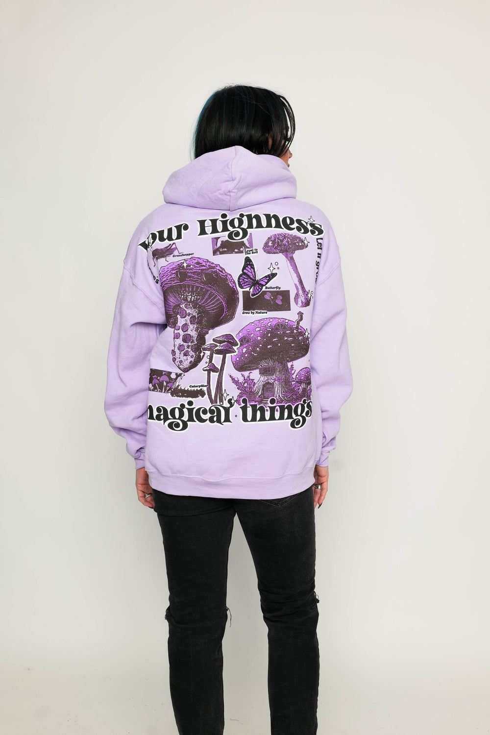 Magical Things Hoodie Light Purple