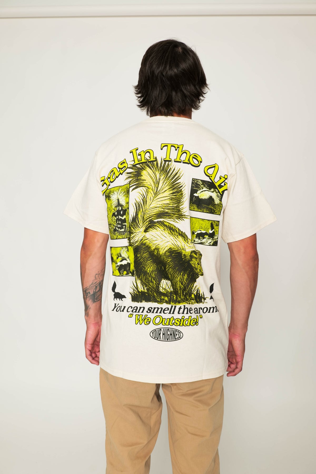 Smell the Aroma Tee Natural