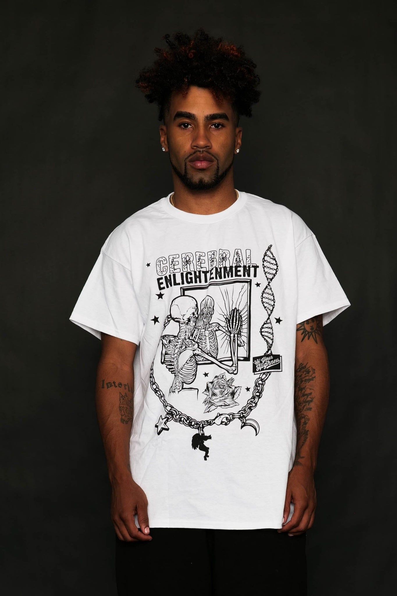 Cerebral Enlightenment Tee White