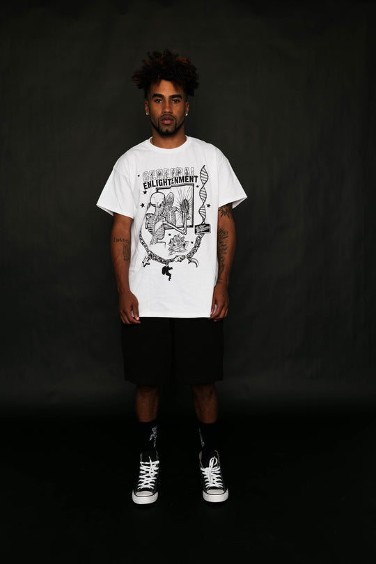 Cerebral Enlightenment Tee White