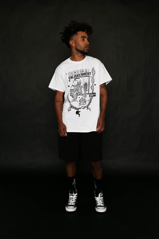 Cerebral Enlightenment Tee White