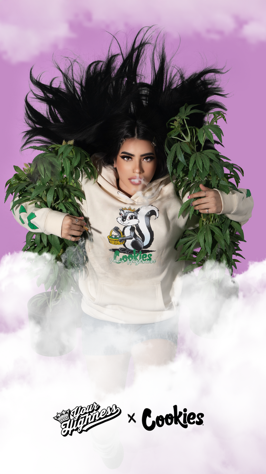 Cookies x Your Highness Little Stinker Hoodie Cream